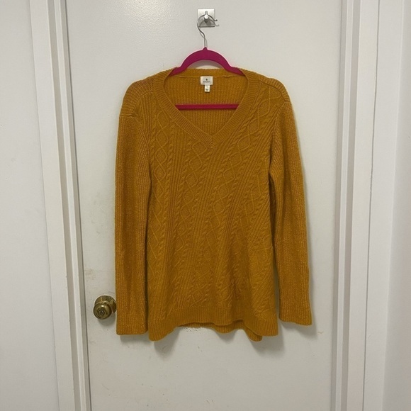 𝅺dress Barn Orange Sweater - Picture 10 of 11
